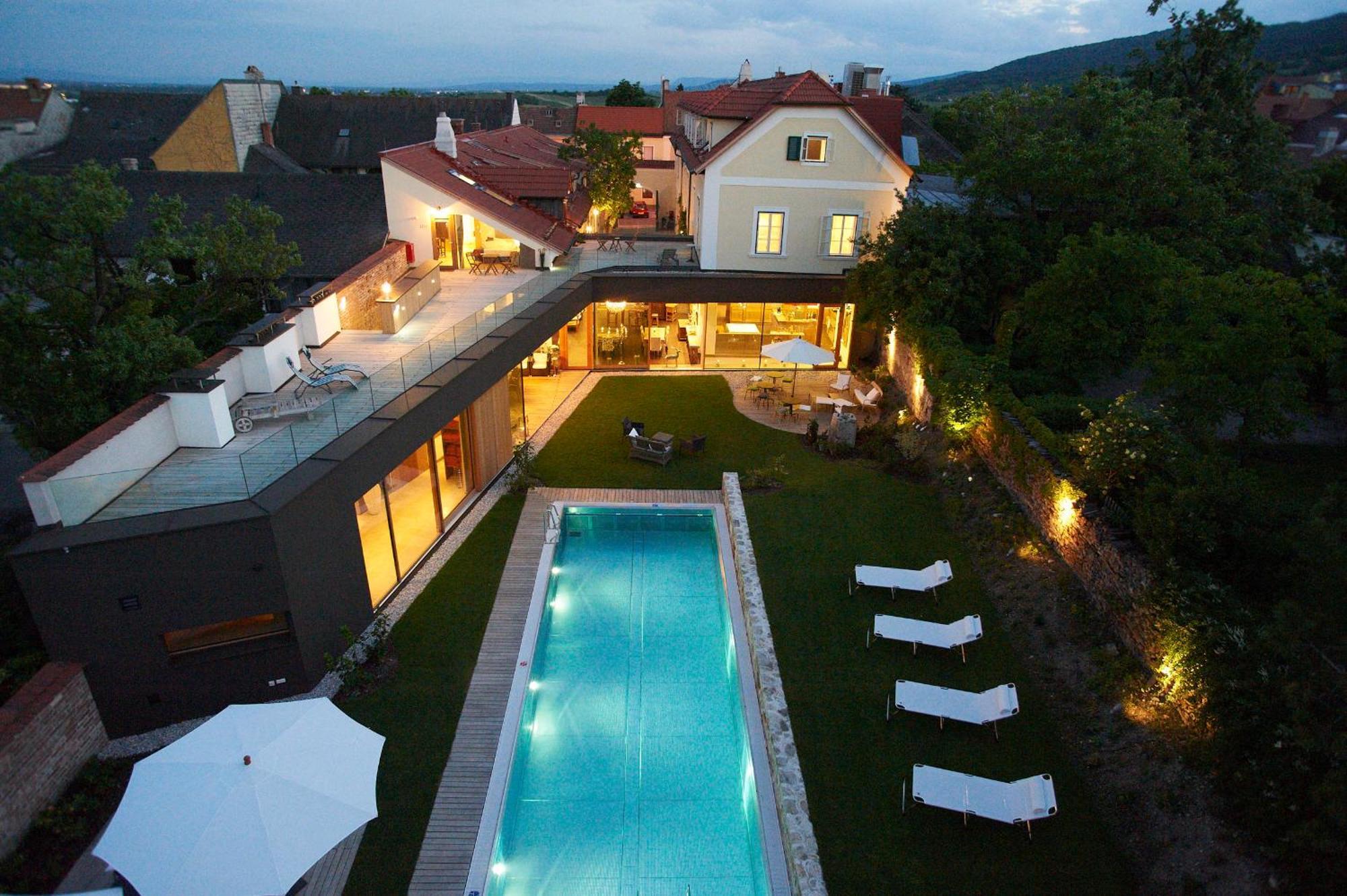 Hotel Landhaus Moserhof Gumpoldskirchen Bagian luar foto